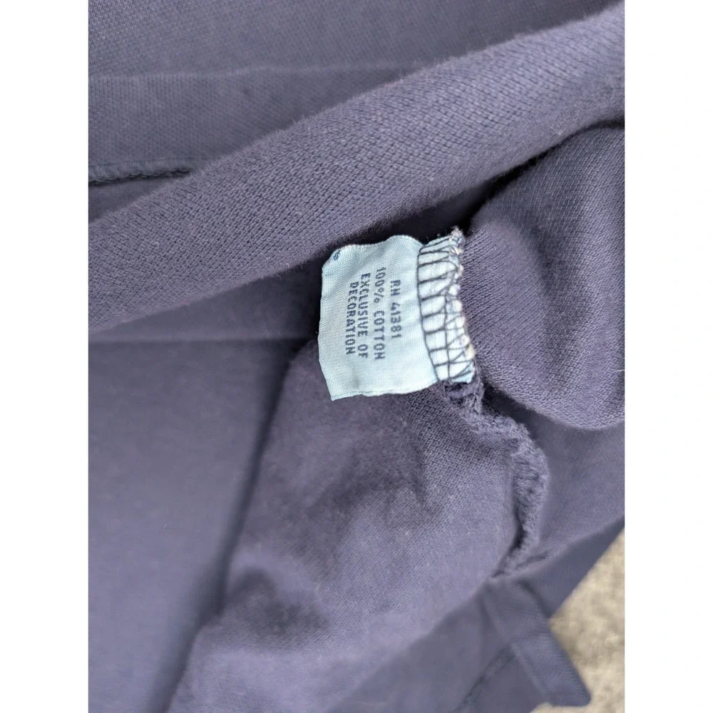 Polo Ralph Lauren‎ Men's Performance Mesh Polo Navy Size XXL Light Blue Pony